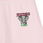 Girls Pink Logo Joggers, 2, hi-res